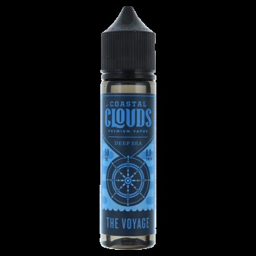 THE VOYAGE E LIQUID BY COASTAL CLOUDS - DEEP SEA 50ML 70VG