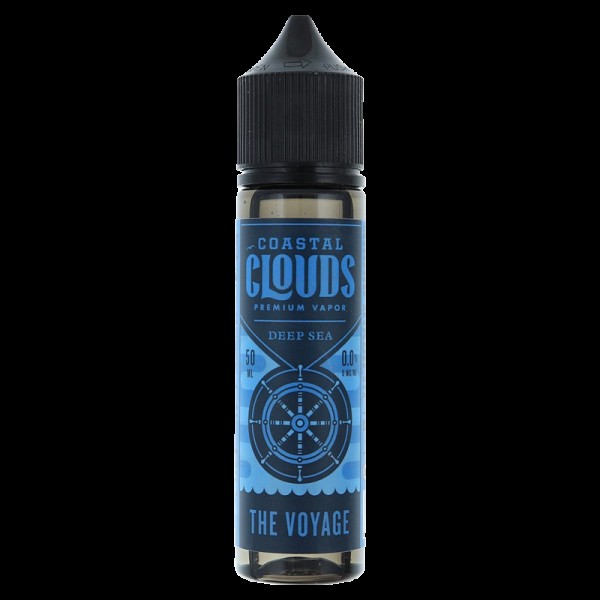 THE VOYAGE E LIQUID BY COASTAL CLOUDS - DEEP SEA 50ML 70VG