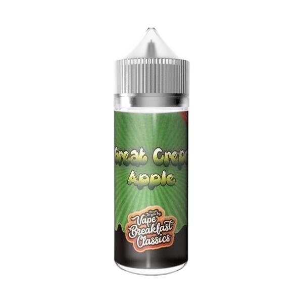 APPLE GREAT CREPE E LIQUID BY VAPE BREAKFAST CLASSICS 100ML 70VG