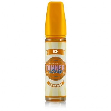 SUN TAN MANGO ICE E LIQUID BY DINNER LADY - ICE 50ML 70VG