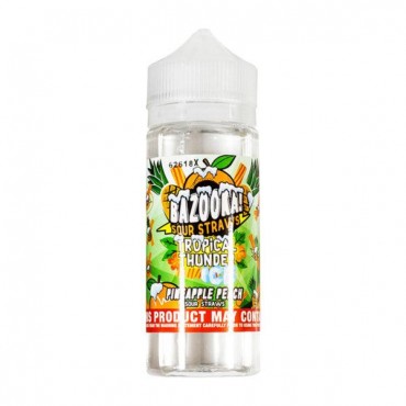 PINEAPPLE PEACH ICE TROPICAL THUNDER BY BAZOOKA ICE SHORT FILL