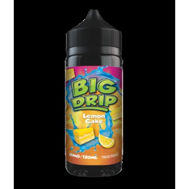 LEMON CAKE E LIQUID BY BIG DRIP - DOOZY VAPE 100ML 70VG