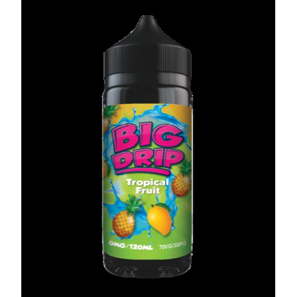 TROPICAL FRUIT E LIQUID BY BIG DRIP - DOOZY VAPE 100ML 70VG