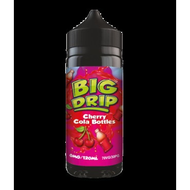 CHERRY COLA BOTTLES E LIQUID BY BIG DRIP - DOOZY VAPE 100ML 70VG