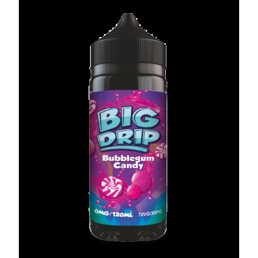 BUBBLEGUM E LIQUID BY BIG DRIP - DOOZY VAPE 100ML 70VG