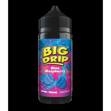 BLUE RASPBERRY E LIQUID BY BIG DRIP - DOOZY VAPE 100ML 70VG