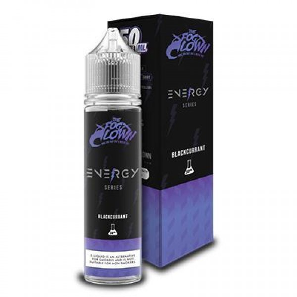 BLACKCURRANT E LIQUID ENERGY SERIES BY FOG CLOWN 50ML 70VG