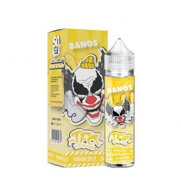 BANOS BANANA SPLIT E LIQUID ICE CREAM SERIES BY FOG CLOWN 50ML 70VG