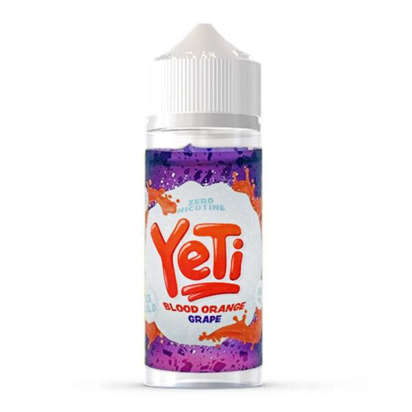 BLOOD ORANGE GRAPE E LIQUID BY YETI E LIQUIDS 100ML 70VG