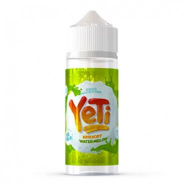 APRICOT WATERMELON E LIQUID BY YETI E LIQUIDS 100ML 70VG