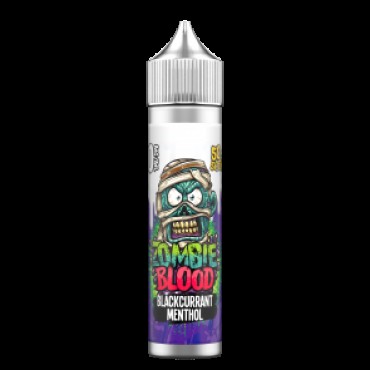 BLACKCURRANT MENTHOL BY ZOMBIE BLOOD 50ML 100ML 50VG