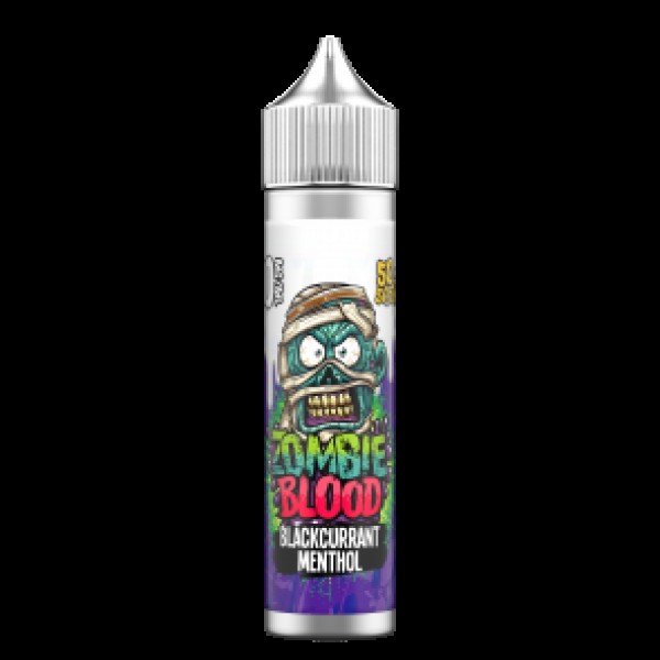 BLACKCURRANT MENTHOL BY ZOMBIE BLOOD 50ML 100ML 50VG