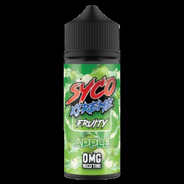 FRUITY APPLE E LIQUID BY SYCO XTREME CHILL 100ML 80VG