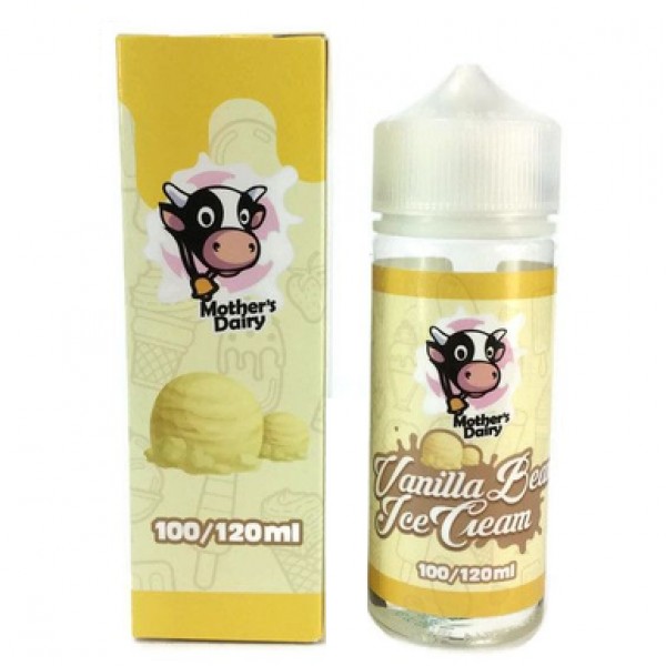 VANILLA BEAN ICECREAM E LIQUID BY MOTHERS DAIRY 100ML 70VG