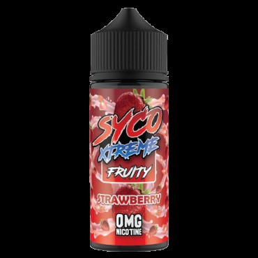 FRUITY STRAWBERRY E LIQUID BY SYCO XTREME CHILL 100ML 80VG