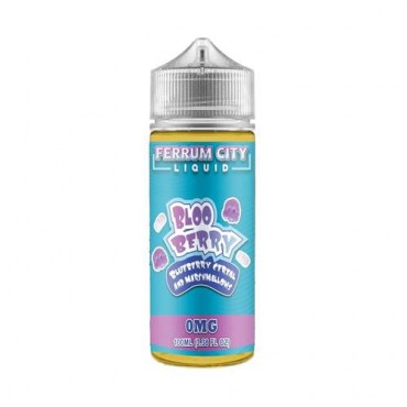 BLOO BERRY E LIQUID BY FERRUM CITY E LIQUID 100ML 70VG