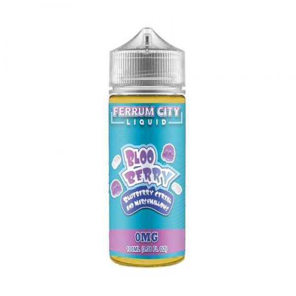 BLOO BERRY E LIQUID BY FERRUM CITY E LIQUID 100ML 70VG