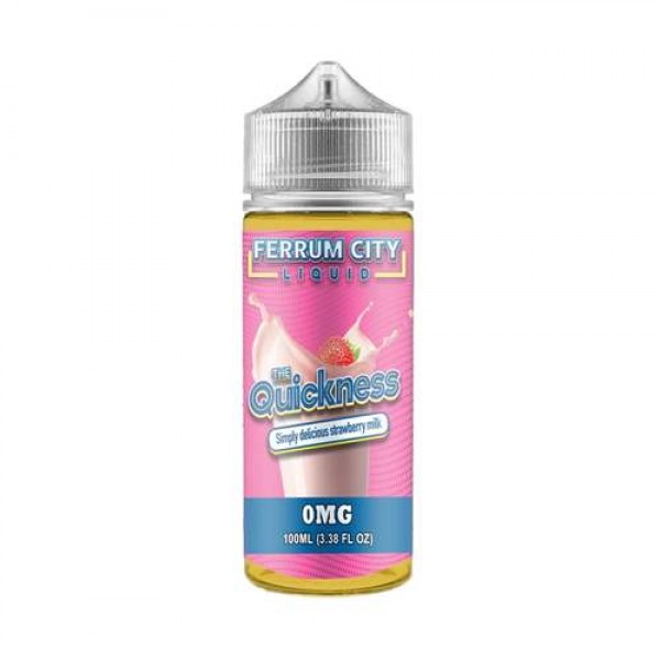 THE QUICKNESS BY FERRUM CITY E LIQUID 100ML 70VG