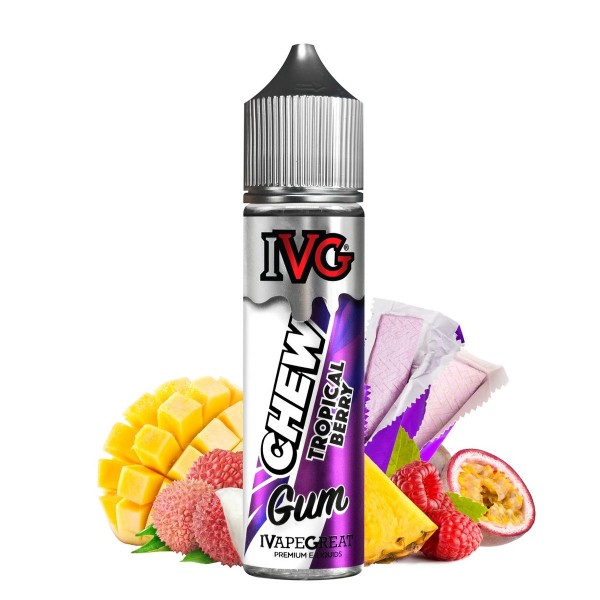 TROPICAL BERRY E LIQUID BY I VG CHEW RANGE 50ML 70VG