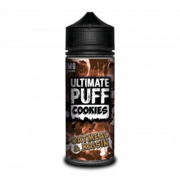 OATMEAL & RAISIN E LIQUID BY ULTIMATE PUFF COOKIES 100ML 70VG