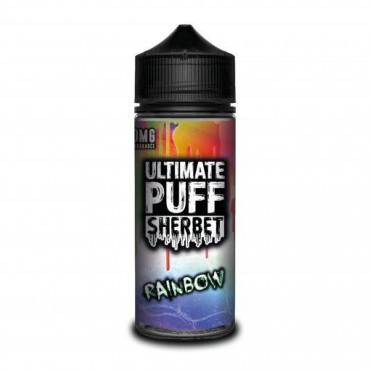 RAINBOW E LIQUID BY ULTIMATE PUFF SHERBET 100ML 70VG