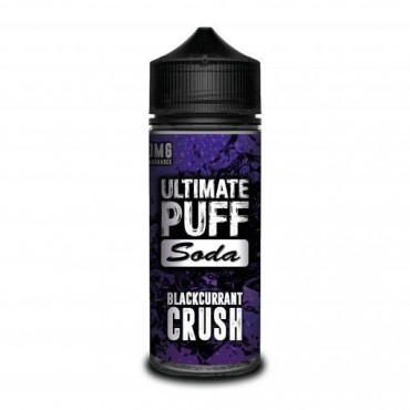 BLACKCURRANT CRUSH E LIQUID BY ULTIMATE PUFF SODA 100ML 70VG