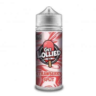 STRAWBERRY SPLIT E LIQUID BY GET LOLLIED 100ML 70VG