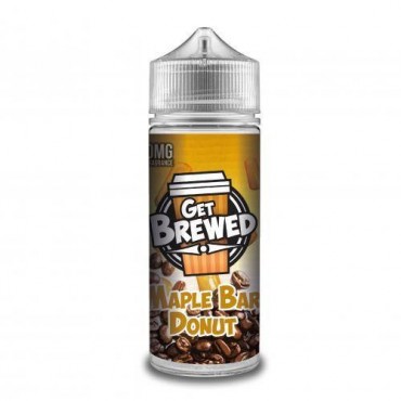 MAPLE BAR DONUT E LIQUID BY GET BREWED 100ML 70VG