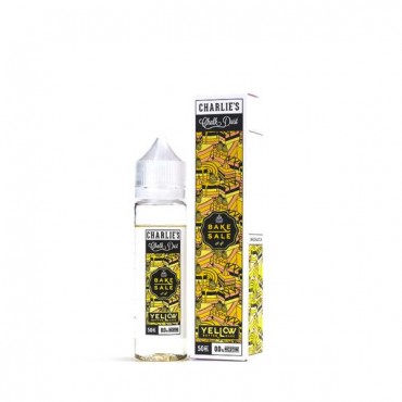 YELLOW BUTTER CAKE E-LIQUID BY CHARLIE'S CHALK DUST - BAKE SALE  50ML 70VG