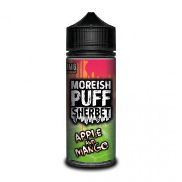 APPLE & MANGO E LIQUID BY MOREISH PUFF - SHERBET 100ML 70VG