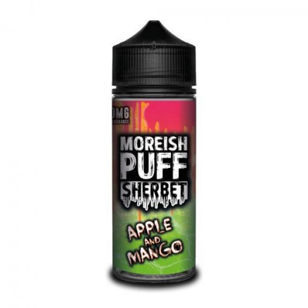 APPLE & MANGO E LIQUID BY MOREISH PUFF - SHERBET 100ML 70VG