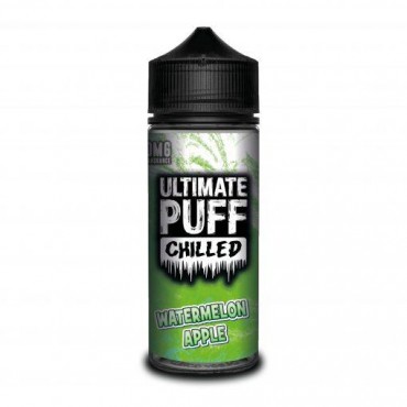 WATERMELON APPLE E LIQUID BY ULTIMATE PUFF CHILLED 100ML 70VG