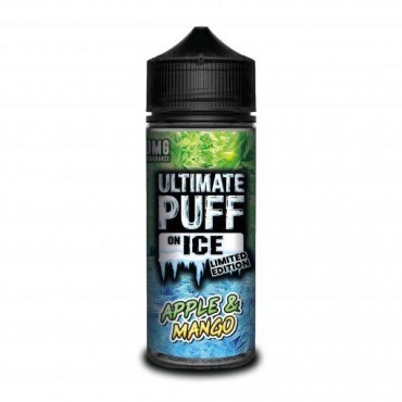 APPLE & MANGO E LIQUID BY ULTIMATE PUFF ON ICE 100ML 70VG