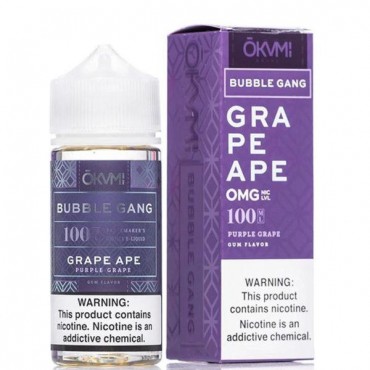 GRAPE APE E LIQUID BY OKVMI - BUBBLE GANG 100ML 70VG