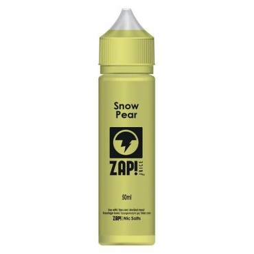 SNOW PEAR E LIQUID BY ZAP! JUICE 50ML 70VG