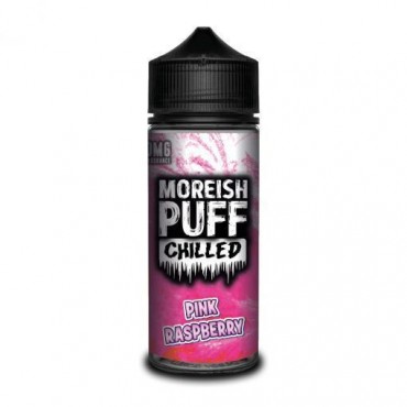 PINK RASPBERRY E LIQUID BY MOREISH PUFF - CHILLED 100ML 70VG