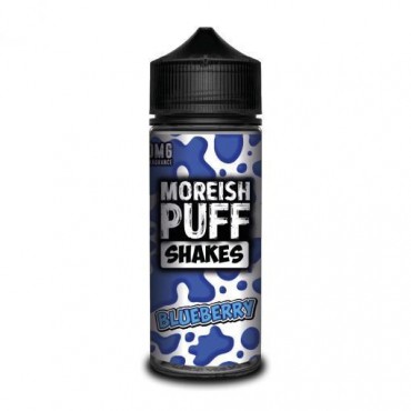 BLUEBERRY E LIQUID BY MOREISH PUFF - SHAKES 100ML 70VG