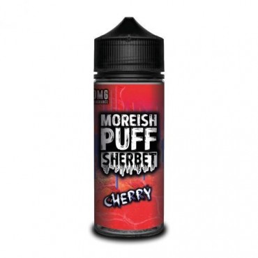 CHERRY E LIQUID BY MOREISH PUFF - SHERBET 100ML 70VG