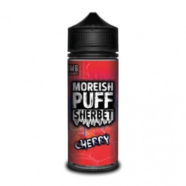 CHERRY E LIQUID BY MOREISH PUFF - SHERBET 100ML 70VG
