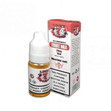 FRUITY MIX NICOTINE SALT E-LIQUID BY LUCKY 7