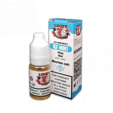 ICE MINT NICOTINE SALT E-LIQUID BY LUCKY 7