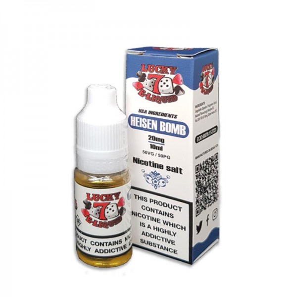 HEISEN BOMB NICOTINE SALT E-LIQUID BY LUCKY 7