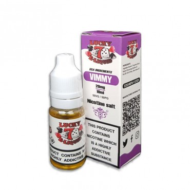 VIMMY NICOTINE SALT E-LIQUID BY LUCKY 7