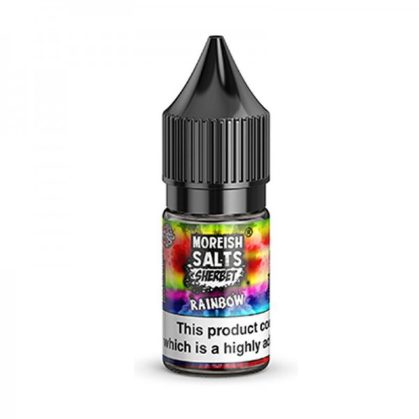 RAINBOW SHERBET NICOTINE SALT E-LIQUID BY MOREISH SALTS