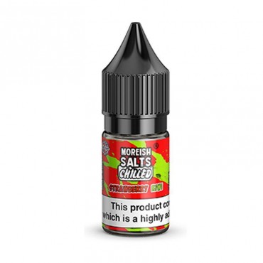 STRAWBERRY KIWI CHILLED NICOTINE SALT E-LIQUID BY MOREISH SALTS