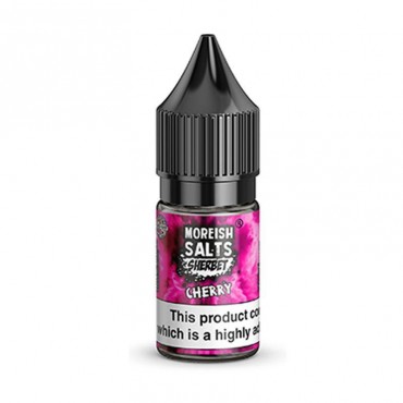 CHERRY SHERBET NICOTINE SALT E-LIQUID BY MOREISH SALTS