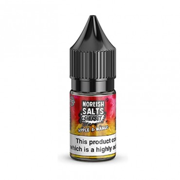 APPLE & MANGO SHERBET NICOTINE SALT E-LIQUID BY MOREISH SALTS