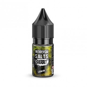 LEMON SHERBET NICOTINE SALT E-LIQUID BY MOREISH SALTS