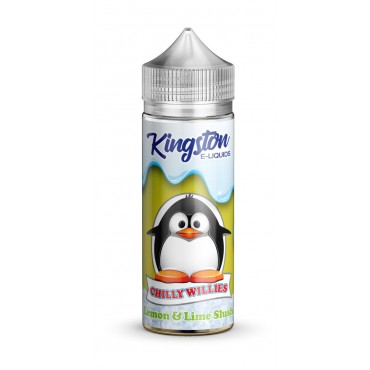 LEMON & LIME SLUSH E LIQUID KINGSTON CHILLY WILLIES 100ML 70VG