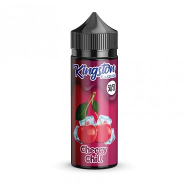 CHERRY CHILL E LIQUID KINGSTON 50/50 MENTHOL 100ML 50VG